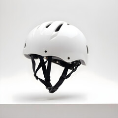 A bicycle helmet on a white background 1