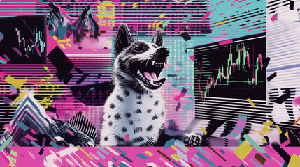 Celebrating Market Madness with Excited Animals