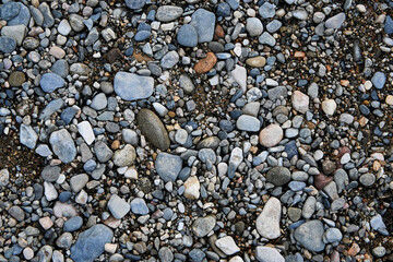 natural gravel ground surface texture backdrop