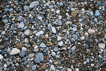 natural gravel ground surface texture backdrop