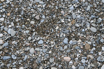 natural gravel ground surface texture backdrop