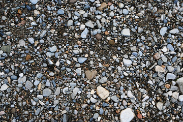 natural gravel ground surface texture backdrop