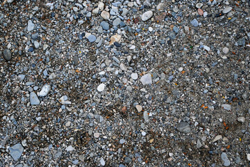 natural gravel ground surface texture backdrop