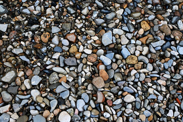 natural gravel ground surface texture backdrop