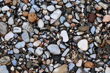 natural gravel ground surface texture backdrop