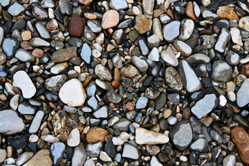 natural gravel ground surface texture backdrop