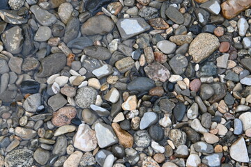 natural gravel ground surface texture backdrop