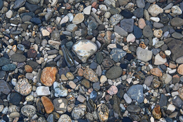 natural gravel ground surface texture backdrop