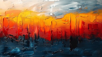 Abstract Germany Flag Watercolor Brush Strokes on White Background