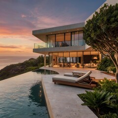 Fototapeta premium Water sky cloud