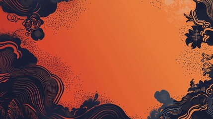 Chinese new year background illustration. Oriental festive art design for place text and product images. Design for sale banner, cover, invitation, posters, flyers, greeting cards and banner