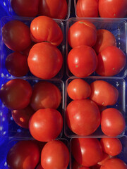 Tomatoes at farm market