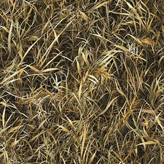 Marsh Bushwolf Tall Grass Hunting Camo, Seamless Camouflage Pattern