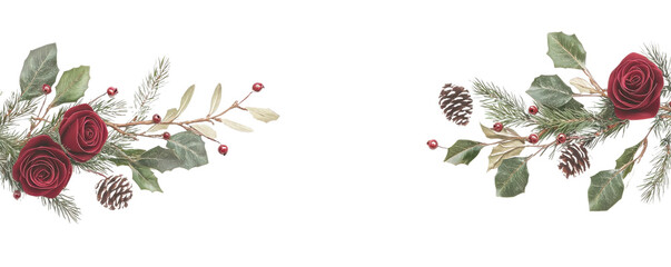 Fototapeta premium Create stunning christmas png designs for your festive celebrations