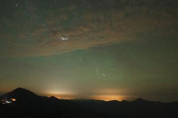 天狗高原の星空