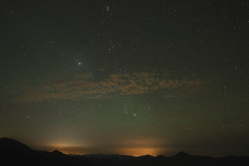 天狗高原の星空