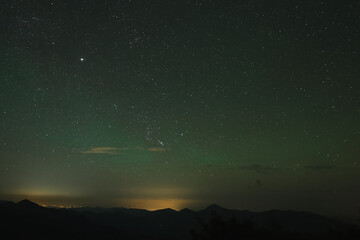 天狗高原の星空
