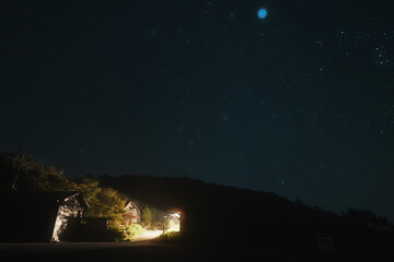 天狗高原の星空