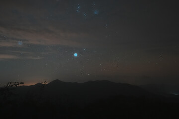 天狗高原の星空