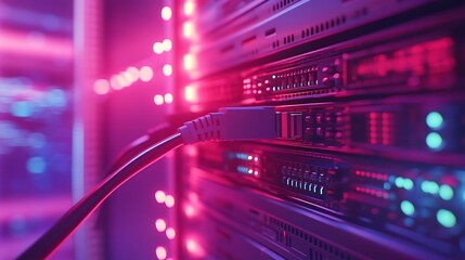 Obraz premium Explore the impact of technology on modern data management