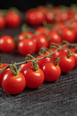 Fresh and delicious cherry tomatoes