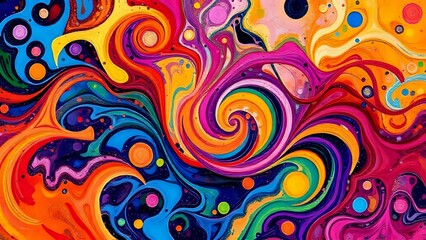 Colorful Abstract Swirls