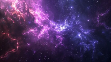 Naklejka premium A Vibrant Galaxy Cloud Nebula Illuminating the Starry Night Cosmos, Capturing the Mysteries of the Universe and Supernova Explosions