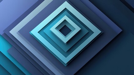 Fototapeta premium A sleek and minimalist square-shaped design, featuring clean lines and balanced proportions. The geometric form creates a modern, symmetrical aesthetic, ideal for a variety of design purposes