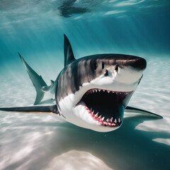 Obraz premium Great White Shark
