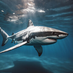 Fototapeta premium Great White Shark