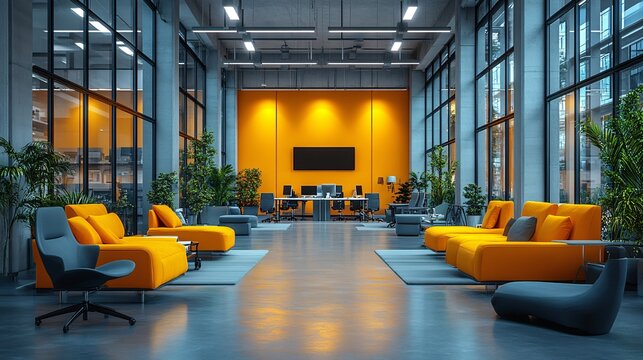 Describe the office setting from different perspectives to enhance employee satisfaction