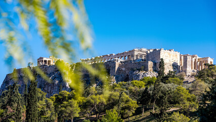 Acropolis in Athens, Greece.