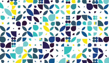 Abstract geometric pattern background