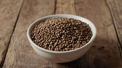 lentils in a bowl