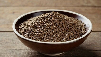 Fototapeta premium buckwheat in a bowl