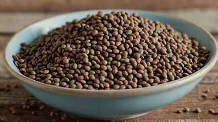 lentils in a bowl