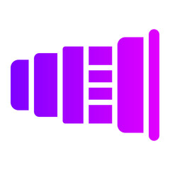 lens gradient icon