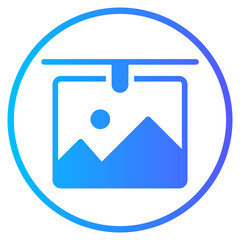 picture gradient icon