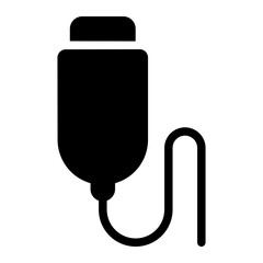 cable glyph icon