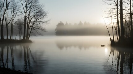 Fog in nature, Fog in cities, Fog in villages