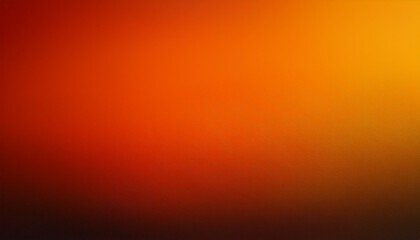 Colorful gradient orange backdrop with space for text