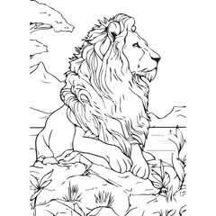 animal drawing vector design 