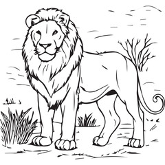 animal drawing vector design 