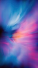 Abstract blue & pink