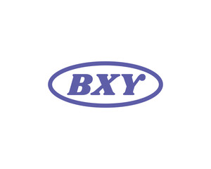 BXY logo design vector template. BXY