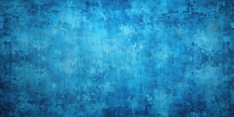 Obraz premium Blue grunge background with distressed texture, perfect for artistic designs or vintage aesthetics, blue, grunge