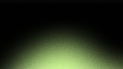 Black and green abstract gradient background with noise texture 