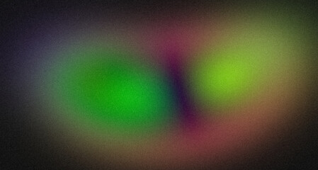Abstract green purple orange color gradient grainy backdrop design, Vibrant color flow, glowing colors noisy gradient, bright colors, website header design, banner, poster, cover