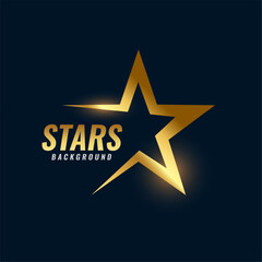 shiny golden star premium background feel like superstar