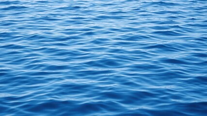 Naklejka premium Blue water wave texture background resembling the surface of a tranquil ocean with gentle ripples and curves, blue, background